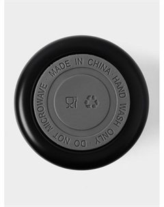 Термокружка Simple, 420 мл, с термометром, сохраняет тепло до 8 ч, нержавеющая сталь, чёрная Мастер к