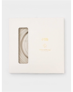 Тарелка подстановочная, d=33 см, стекло, бежевая Magistro