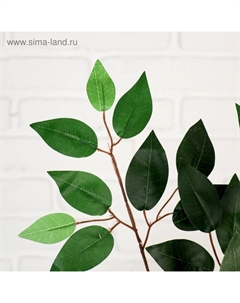 Дерево искусственное «Лист зелёный», h=145 см Poetry in flowers