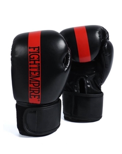 Перчатки боксёрские, размер 10 oz, чёрно-красные Fight empire