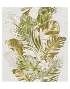 Обои дуплекс «. Д944-04», на бумажной основе, 10.05×0.53 м, цвет белый/золотой Саратовские обои