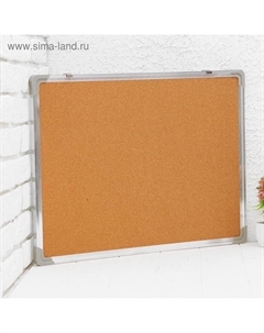 Доска двусторонняя, пробковая и магнитно-маркерная, 60×45 см Calligrata