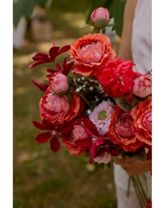 Цветы искусственные «Пион Эльза», h=64 см, d=10 см, персиковые Poetry in flowers