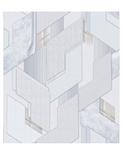 Обои дуплекс «. Д986-01», на бумажной основе, 10.05×0.53 м, цвет голубой Саратовские обои