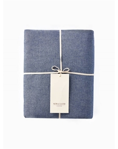 Пододеяльник 2-спальный SL Home «Деним», 180×220 см, синий, жатый хлопок Sima-land home