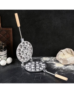 Форма для выпечки печенья «16 орешков», литой алюминий Tas-prom