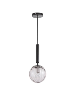 Светильник «Джавиер» Е14 40 Вт чёрно-дымчатый 15×15×35-185 см Bayerlux