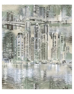 Обои моющиеся на бумажной основе В319-04 10.05*0.53 Саратовские обои