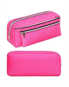 Пенал мягкий 3 отделения, 130×210×100 мм, объёмный,, розовый Calligrata