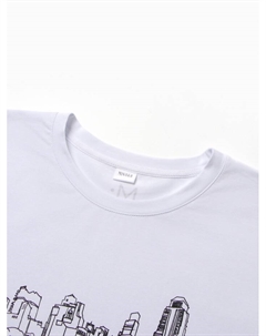 Лонгслив мужской : City, белый, размер 44 Minaku