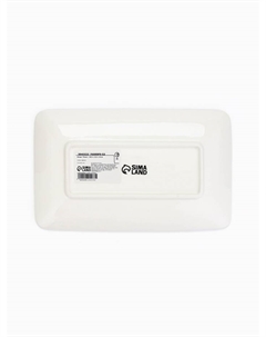 Блюдо керамическое Flower, 20.5×12.5×1.8 см Дорого внимание