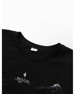 Лонгслив мужской : Mood, черный, размер 56 Minaku