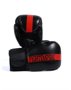 Перчатки боксёрские, размер 8 oz, чёрно-красные Fight empire