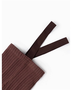 Лосины детские с лямками, рост 68-74 см, коричневые Minaku