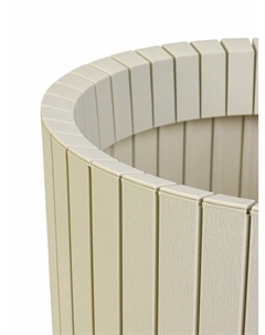 Кашпо для цветов «Шато», 29 л, белый ротанг Idea