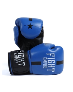 Перчатки боксёрские детские, 8 oz, синие Fight empire