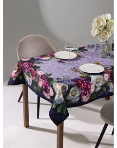 Скатерть «. Цветочный этюд», 110×150 см, 100% хлопок, саржа 190 г/м² Этель
