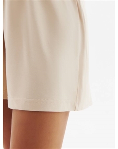 Пижама женская (футболка, шорты) : Home collection, размер 44, бежевая Minaku