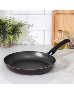 Сковорода «Хозяюшка», d=26 см, съёмная ручка, антипригарное покрытие, цвет бордовый Белая калитва