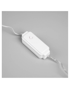 Гирлянда «Нить» 5 м роса с насадками «Шарики», IP20, нить серебристая, 50 LED, 8 режимов, свечение мульти, 220 В Luazon lighting