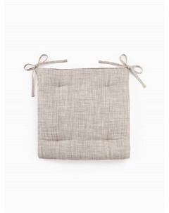 Подушка на стул «. Душевная кухня», 42×42 см, серая Доляна