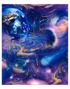 Обои моющиеся на бумажной основе В251-01 10.05*0.53 Саратовские обои