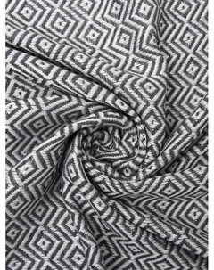 Плед с кисточками «» East, 100×180 см, светло-серый Этель