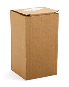 Кашпо для цветов «Цилиндр», 300 мл, 15×8×8 см, керамика, на золотистой подставке, белое Take it easy