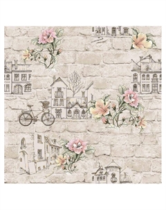 Обои дуплекс «. Д964-05», на бумажной основе, 10.05×0.53 м, цвет бежевый Саратовские обои