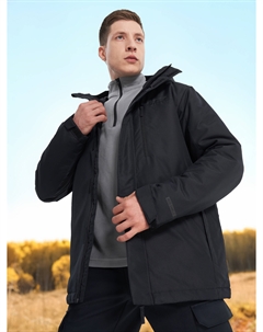 Куртка утепленная мужская, Черный Outventure