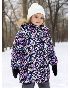 Куртка утепленная для девочек Urheilu, Черный Lassie