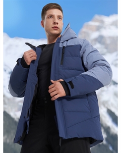 Пуховик мужской, Синий Zanier