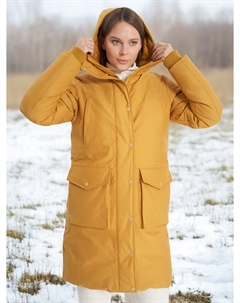 Пуховик женский, Желтый Cordillero