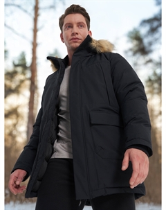 Пуховик мужской, Черный Northland