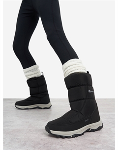 Сапоги утепленные для девочек Frosty, Черный Outventure