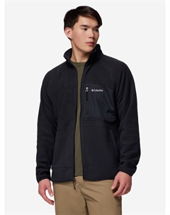 Джемпер флисовый мужской Fast Trek Overlay Full Zip, Черный Columbia