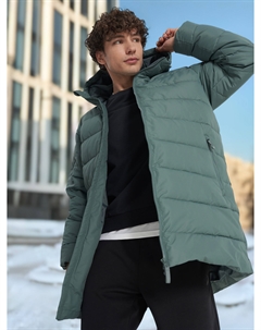 Пуховик мужской, Серый Demix