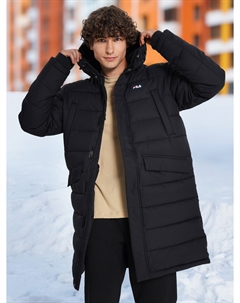 Пуховик мужской, Черный Fila