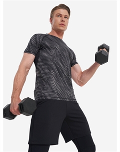 Футболка компрессионная мужская, Черный Demix