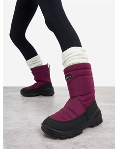 Сапоги утепленные для девочек Booster, Красный Outventure