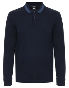 Поло Slim Fit хлопковое Boss