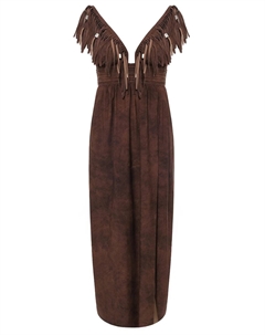 Платье с бахромой Nicole olivier