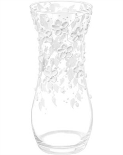 Ваза Elan Gallery Белые цветы / 140287 Elan gallery