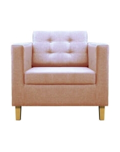 Кресло мягкое Brioli Дилли клетка Д