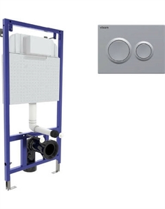 Инсталляция для унитаза Visam Slim 525 с кнопкой O2 / EX-040262