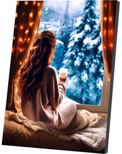 Картина по номерам Школа талантов Зимние каникулы / 9898618