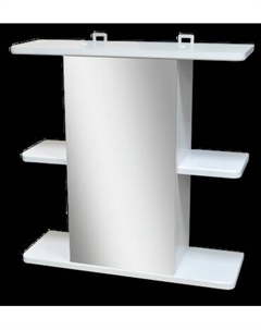 Шкаф с зеркалом для ванной Гамма 10