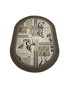 Ковер Белка Лайла Де Люкс Овал 15839 10834