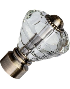 Набор наконечников для карниза АС ФОРОС Кастилия D25 Ас форос