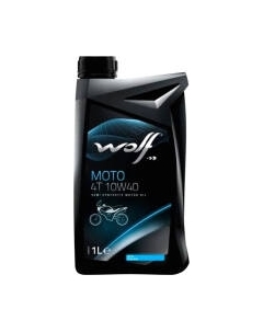 Моторное масло WOLF Moto 4T 10W40 / 29133/1 Wolf